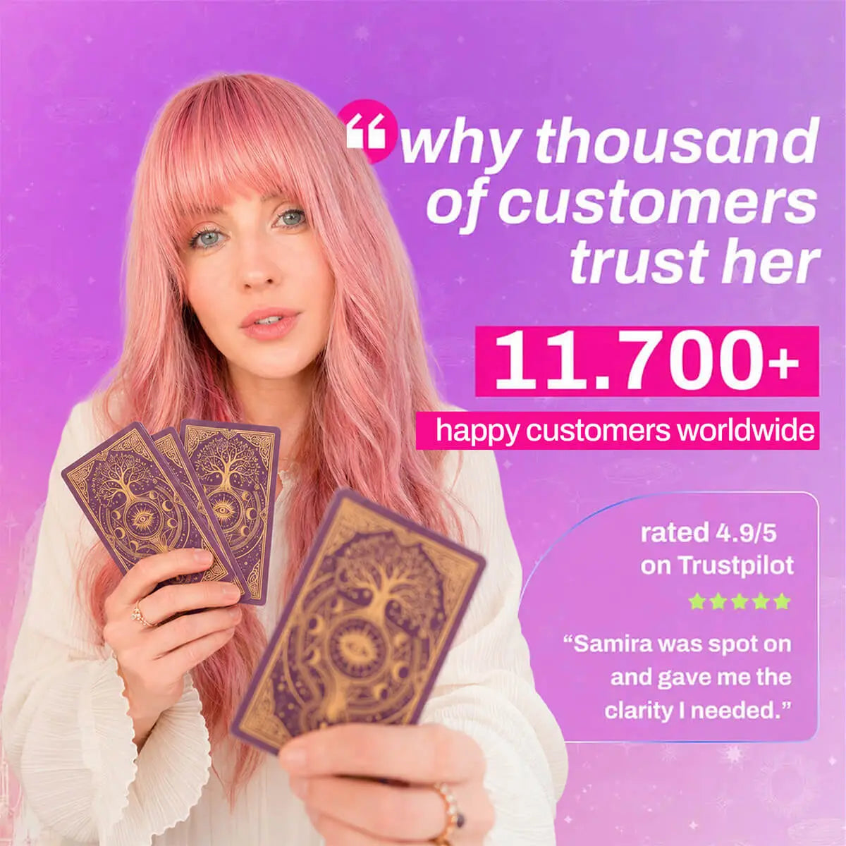 قراءات أولوية غير محدودة مع سميرة لمدة عام واحد thumbnail-image-2